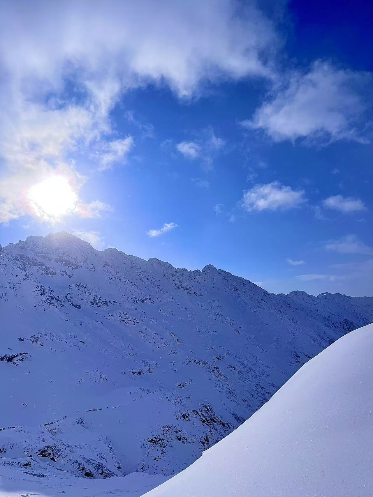 上山